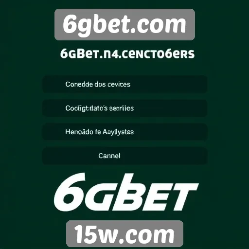 Métodos de pagamento aceitos no 6gbet